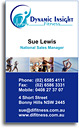 Business card: Dynamic Insight Fitness