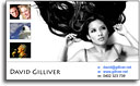 Business card: David Gilliver - concept 1