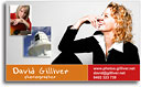 Business card: David Gilliver - concept 2